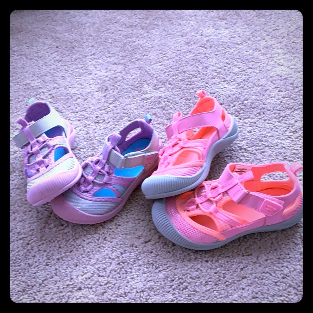 Water Sandals For little Girls - Like New